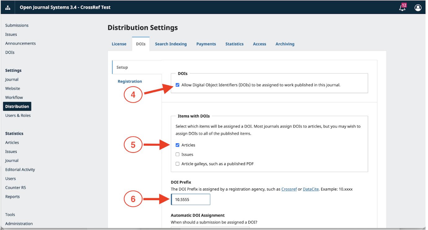 Distribution Settings 2